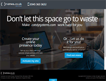 Tablet Screenshot of catalysystems.com